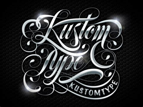 Kustom Type By Kustomtype By Roberlan On Deviantart