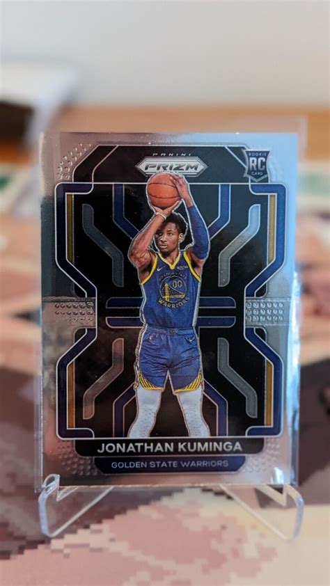 2021 22 Panini NBA Prizm Jonathan Kuminga 307 Rookie RC EBay