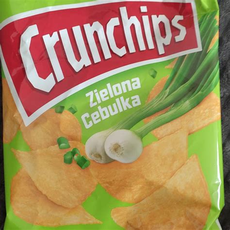 Zielona Cebulka Crunchips kalorie kJ a nutriční hodnoty