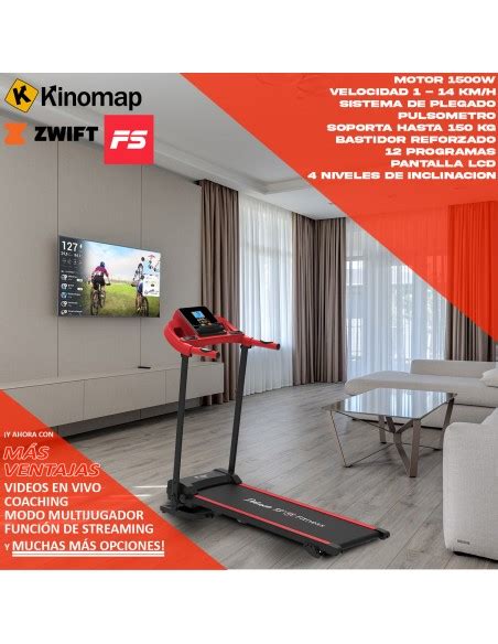 Cinta De Andar Correr Trotar Plegable Con Motor El Ctrico W