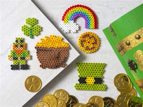 St Patricks Day Perler Beads Patterns Flexiplan Online