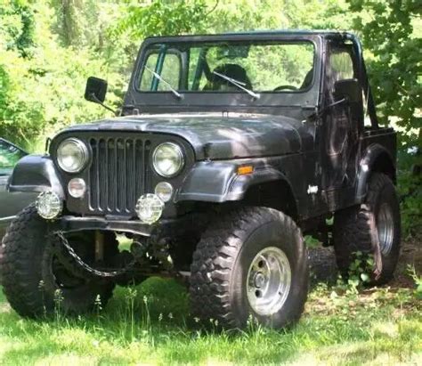 1980 Jeep CJ SUV Black 4WD Manual Classic Jeep CJ 1980 For Sale