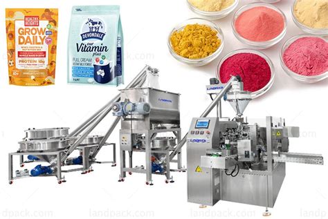 Automatic Powder Premade Pouch Doypack Packing Machine