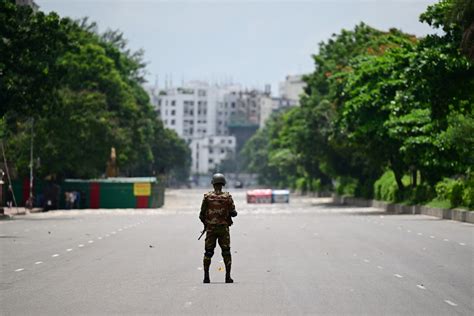 Uneasy Calm In Dhaka Under Curfew Police Arrest Hundreds For ‘violence