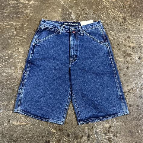 Crazy Vintage Y2k Nautica Baggy Carpenter Jorts Depop