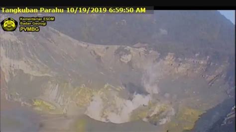 PVMBG Catat 32 Kali Gempa Embusan Di Gunung Tangkuban Parahu News