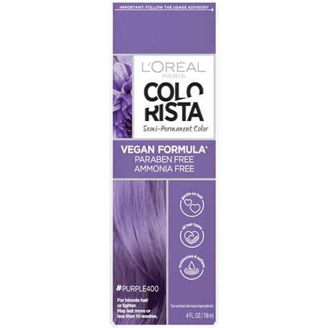 L Oreal Paris Colorista Semi Permanent Hair Color Light Bleached