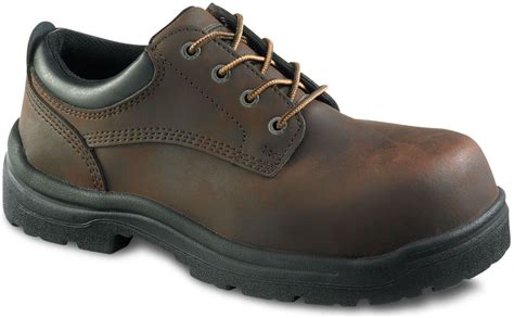 Buy Worx By Red Wing Shoes Mens King Toe Oxford Non Metalic Oblique