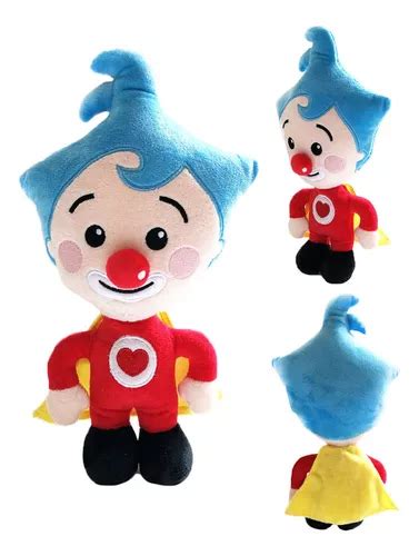 Peluche Plim Plim De 20 Cm Con Forma De Payaso Y Corazón Mu Cuotas