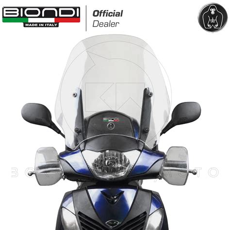 BIONDI PARABREZZA PARAVENTO PER STAFFE ORIGINALI HONDA SH 125 150 Ie