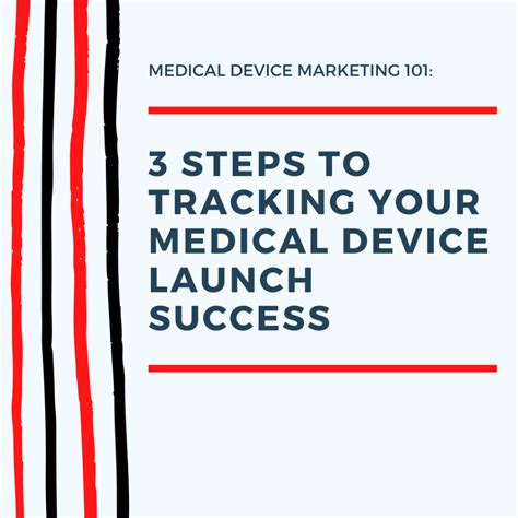 Medical Device Marketing 101 3 Steps To Tracking Your Medical Device Launch Success Medical