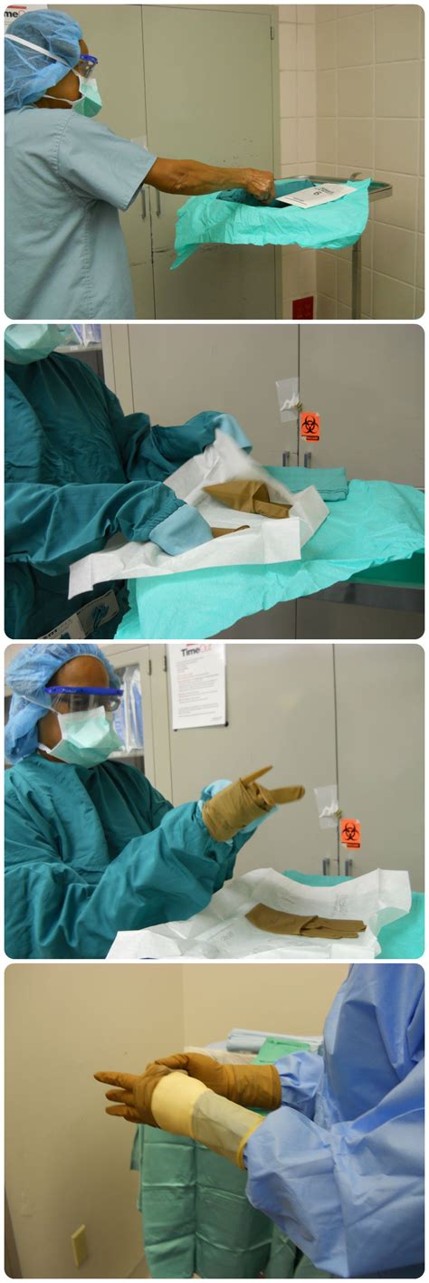 Operating Room How To Gown And Glove The Last Picture Shows Double