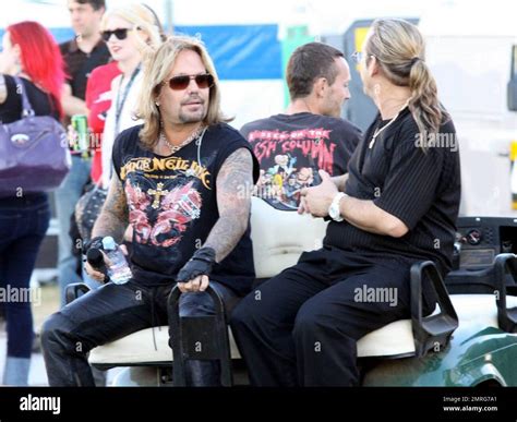 Exclusive Motley Crue Arrives Backstage At The Sonisphere Festival