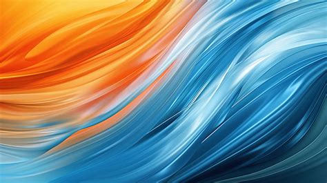 Abstract Blue Orange Background With Smooth Gradient, Abstract, Blue, Orange Background Image ...