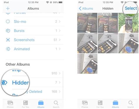 Iphone Da Ve Ipad De Foto Raflar Uygulamas Ndaki Resimler Nas L Gizlenir