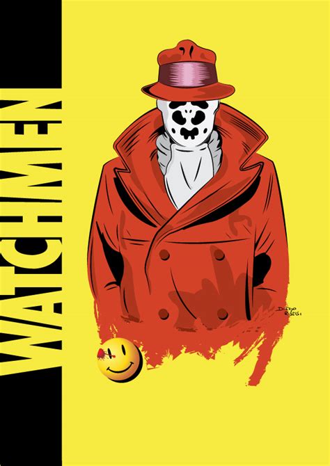 Watchmen Rorschach Vector By Funky23 On Deviantart