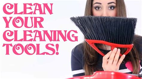 How To Clean Your Cleaning Tools Clean My Space