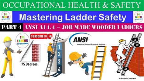 Part Mastering Ladder Safety Job Made Wooden Ladders Understanding