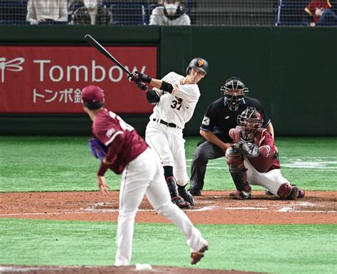 巨人若林2戦連発＆3安打！「2番」へ「いい感覚」 プロ野球写真ニュース 日刊スポーツ