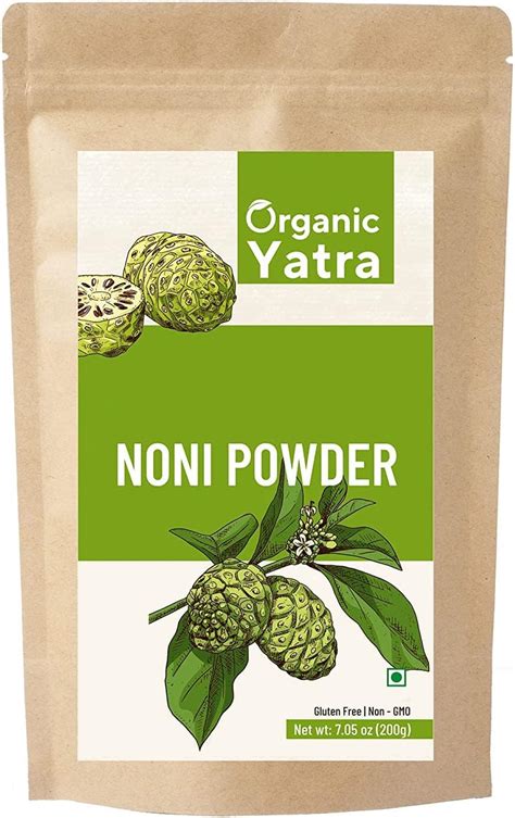 Organic Noni Fruit Powder 200 Grams Morinda Citrifolia