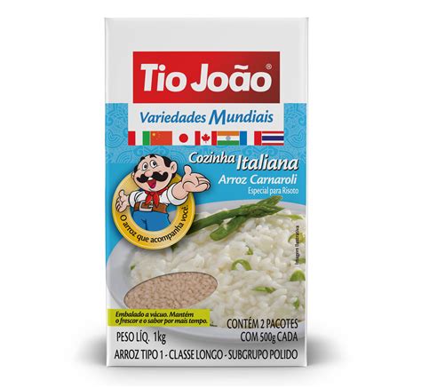 Josapar Renova Embalagens Da Linha Variedades Mundiais Do Arroz Tio