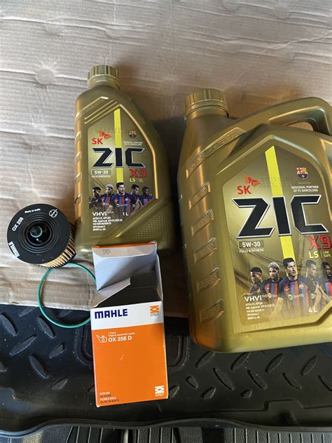 Масло ZIC X9 5w30 dexos2 — Opel Antara, 2,4 л, 2013 года | плановое ТО ...