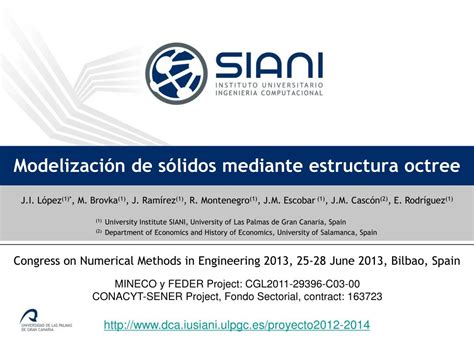 Ppt Modelizaci N De S Lidos Mediante Estructura Octree Powerpoint