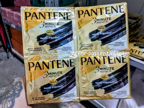 Pantene Conditioner 3minute Miracle 9ml Sachet Sold Per Dozen Lazada Ph