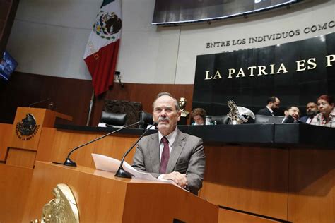 Senador Gustavo Madero Mu Oz Fundamenta Dictamen Sobre La Ley Federal