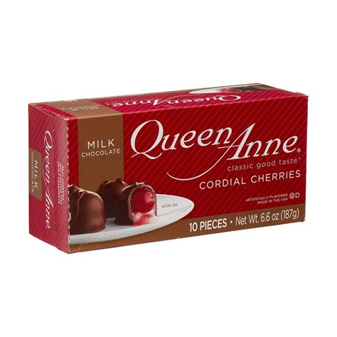 Queen Anne Milk Chocolate Cordial Cherries, 6.6 oz.