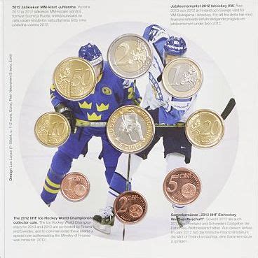 Finlandia Set Divisionale Monete Fdc Campionati Del Mondo