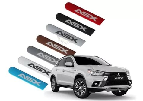 Friso Lateral Mitsubishi Asx Todas As Cores Original C Juros