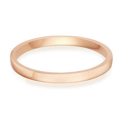 Loupe Icons Wedding Ring In 18ct Yellow Gold Lou 0125924 Loupe