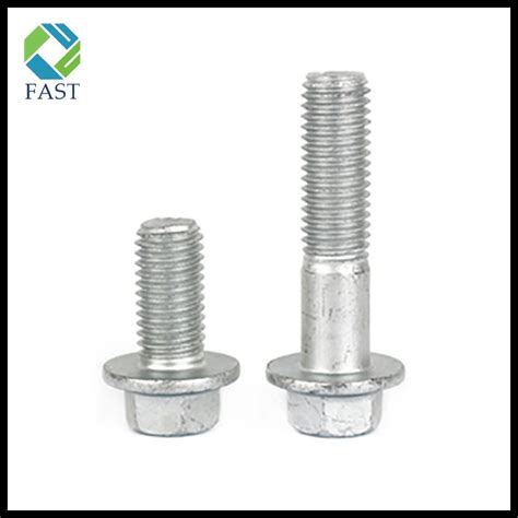 High Tensile Class Hdg Hot Dip Galvanised Hex Flange Bolt China