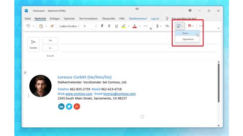 Outlook So Legt Ihr Eine Signatur F R Eure Mails An Netzwelt