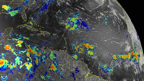 NHC tracking Tropical Storm Cindy, 2 tropical waves in Caribbean, Atlantic