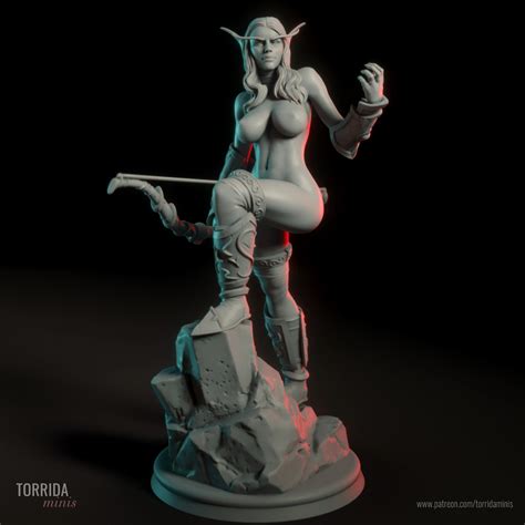 Archivo 3D Sylvanas Windrunner Idea de impresión 3D para descargarCults