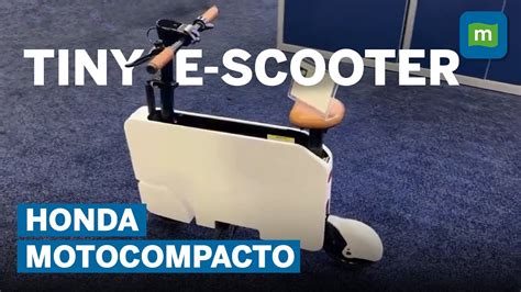 The All New Honda Motocompacto Electric Scooter L Compact Foldable E