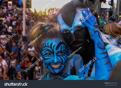 New York July 26 Nude Models Stock Photo 207497236 Shutterstock