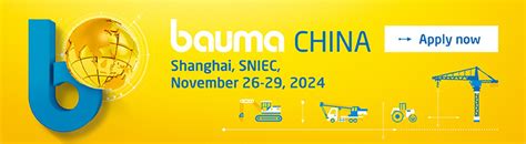 bauma CHINA 2024 returns to Shanghai - Highways Today