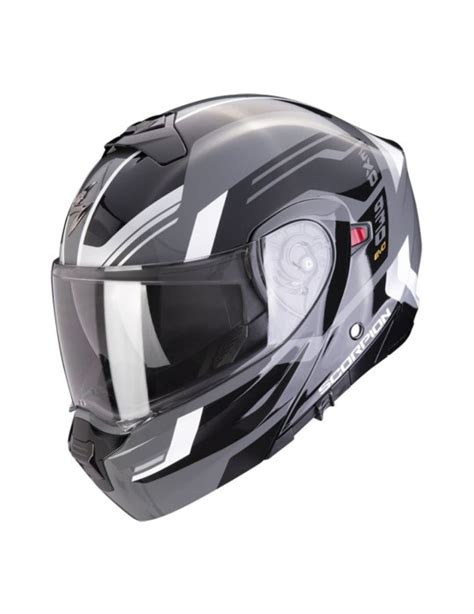 Helmet Scorpion Exo Evo Sikon Gray Black White