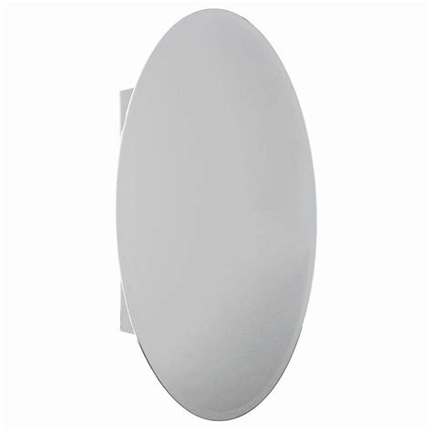 Glacier Bay 20 In W X 30 In H Recessed Or Surface Mount Bathroom Medicine Cabinet With Oval