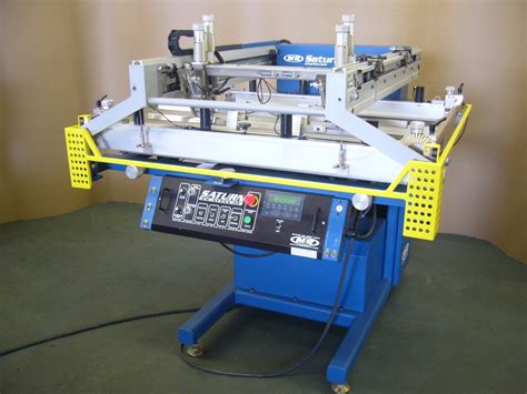 M R Saturn Platinum X Used Screen Printing Equipment Cgs Sales