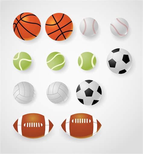 Equipo de pelota deportiva Ilustración vectorial de baloncesto de