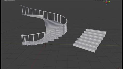 Blender 2 8 Easy Stairs Tutorial Youtube