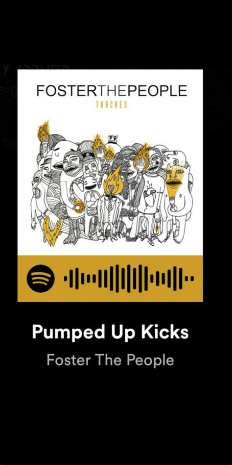 The Cover Art For Pumped Kicks Foster The People S Album Featuring An