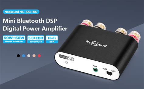 Mini amplificateur numérique Nobsound NS 10G Pro Hi FI DSP 100 W