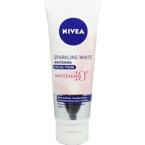 Nivea Sparkling White Facial Foam 100 Ml Lazada Indonesia