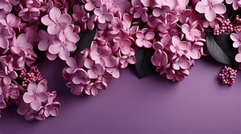 Premium AI Image | Purple Lilac Beautiful Design HD Background ...