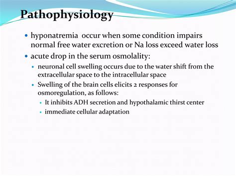 Hyponatremia Ppt